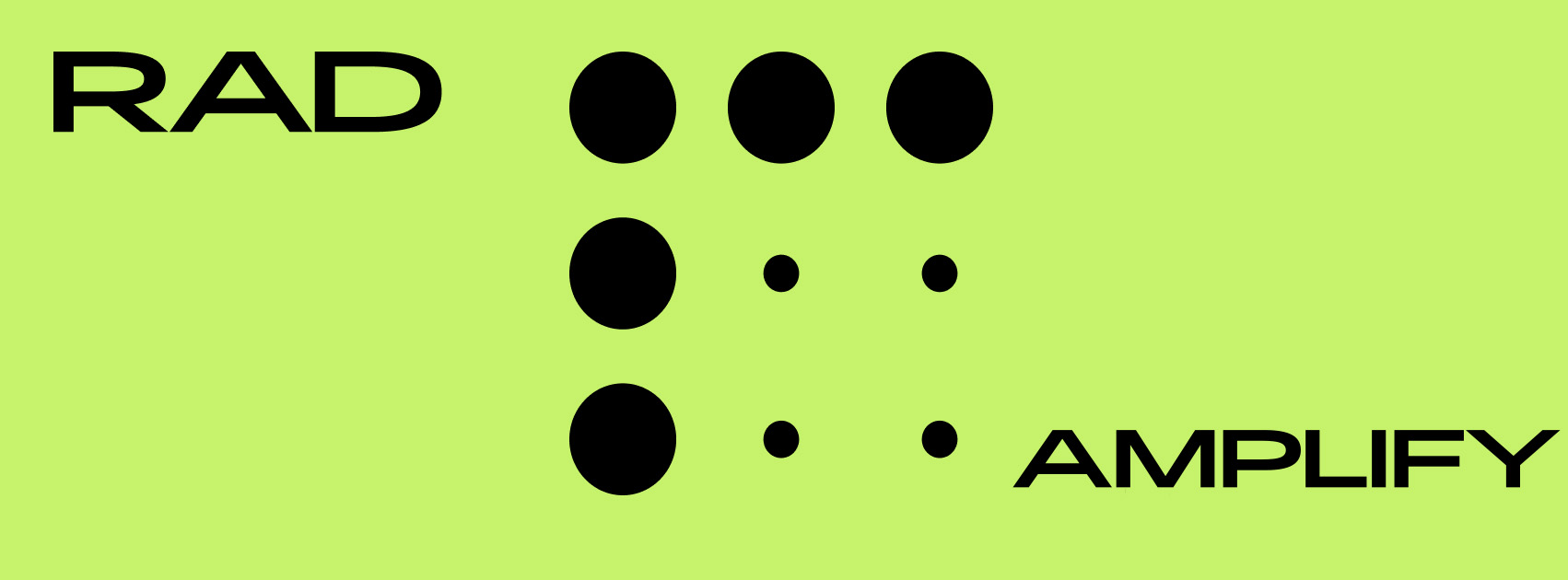 Rad Amplify logo
